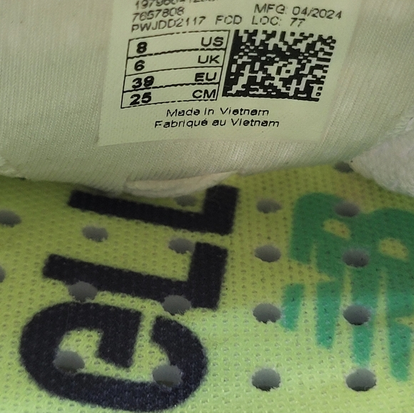 New Balance FuelCell SuperComp Pacer V2 Blue Jade WFCRRLW2 Women's Sz 8 B - Picture 10 of 10